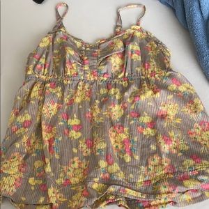 Torrid 2 Floral Tank Top